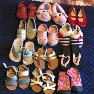 Toddler size 5 shoes assorted brands guc